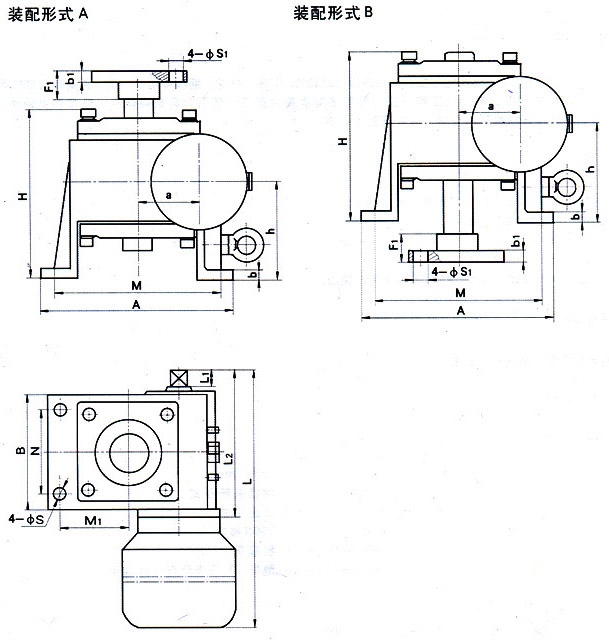 YWJ63YWJ80YWJ100YWJ125YWJ160YWJ200˿ΰװߴ